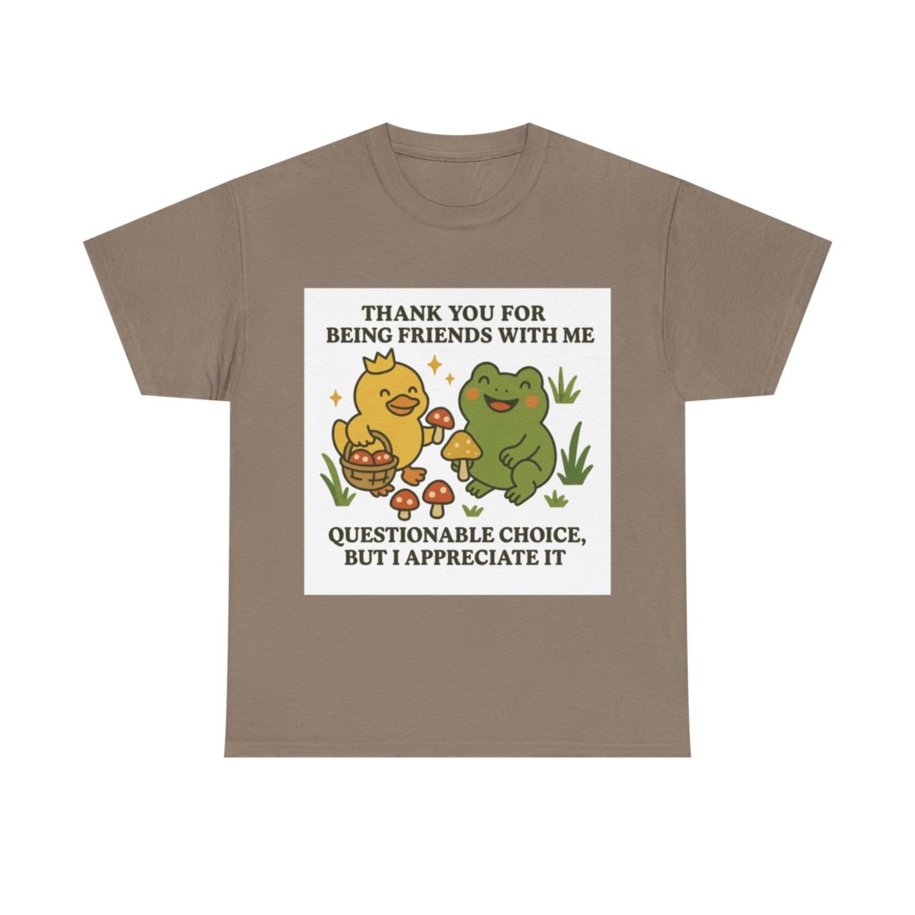 Questionable Choice Frog & Duck T-Shirt