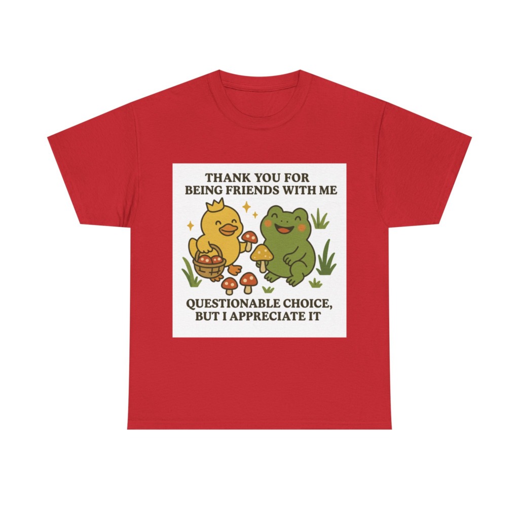 Questionable Choice Frog & Duck T-Shirt