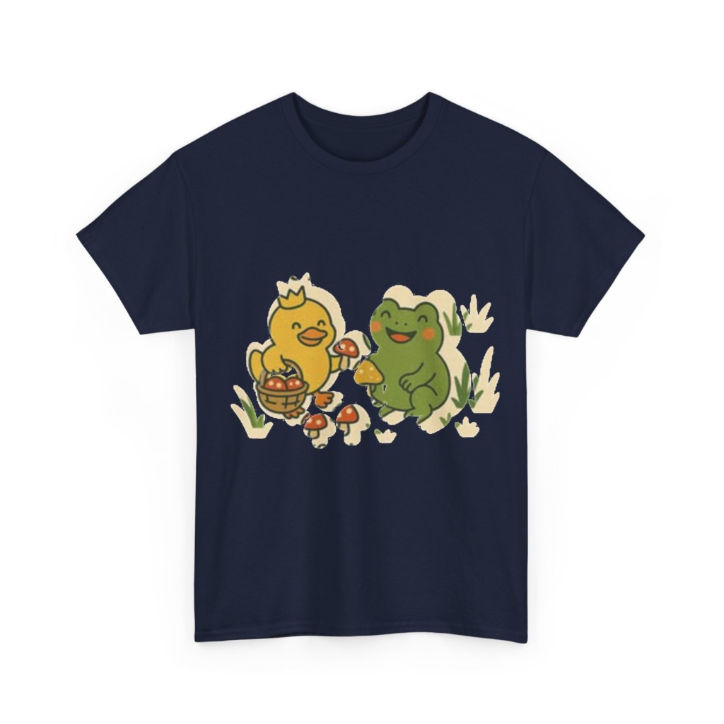 Duck & Frog Mushroom Foraging Graphic Tee