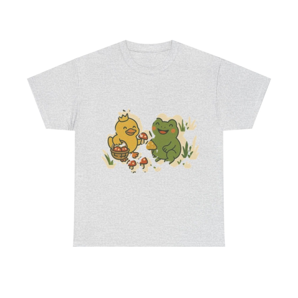 Duck & Frog Mushroom Foraging Graphic Tee