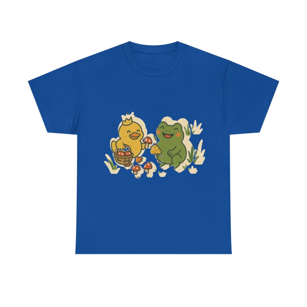 Duck & Frog Mushroom Foraging Graphic Tee