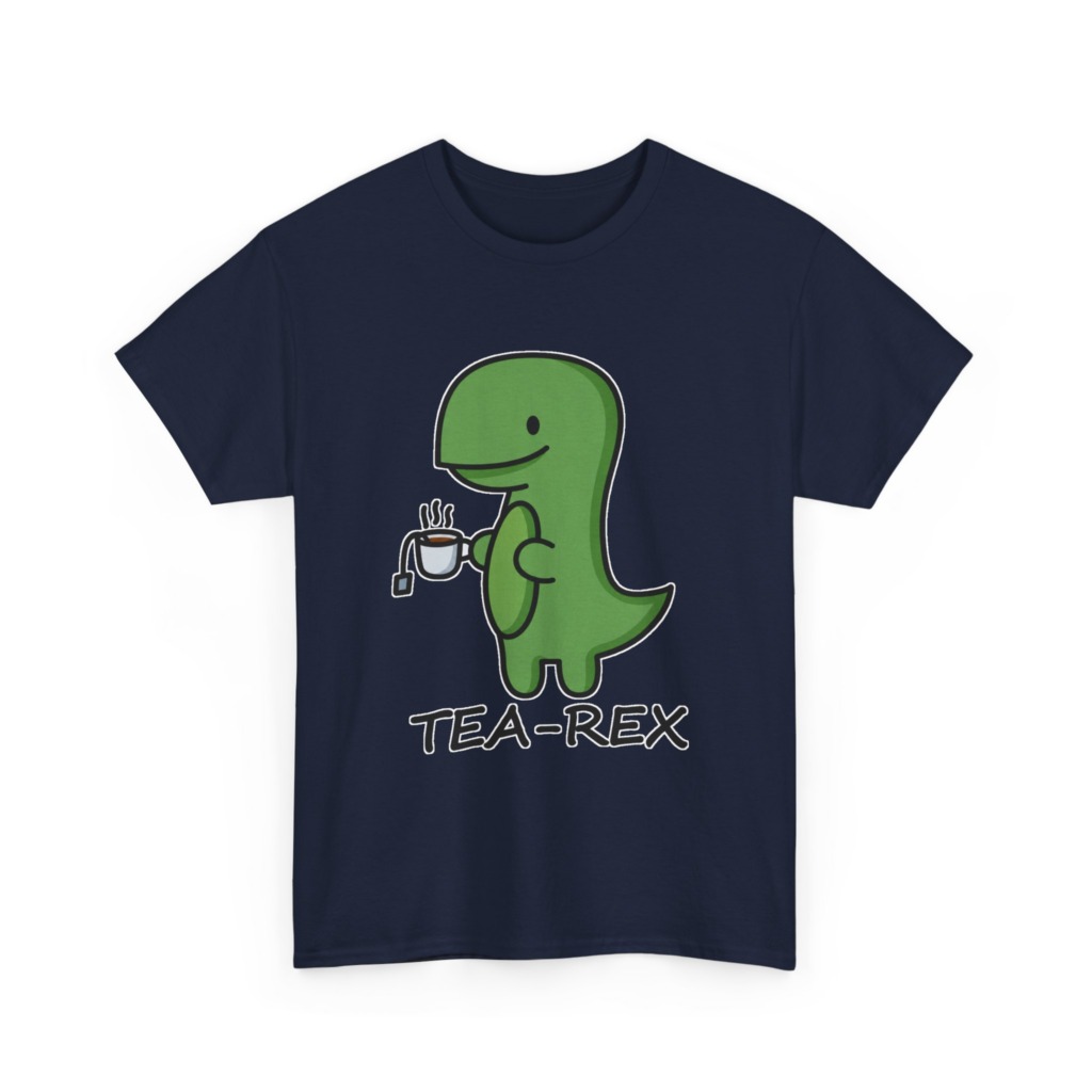 T-Shirt: Cute Tea-Rex Dinosaur Graphic Print