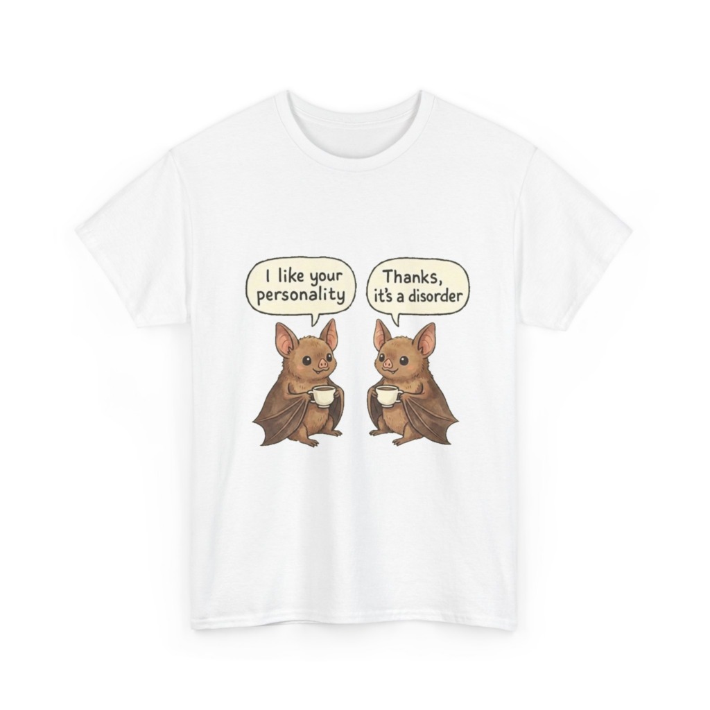 T-Shirt: Bats with Coffee Personality Disorder
