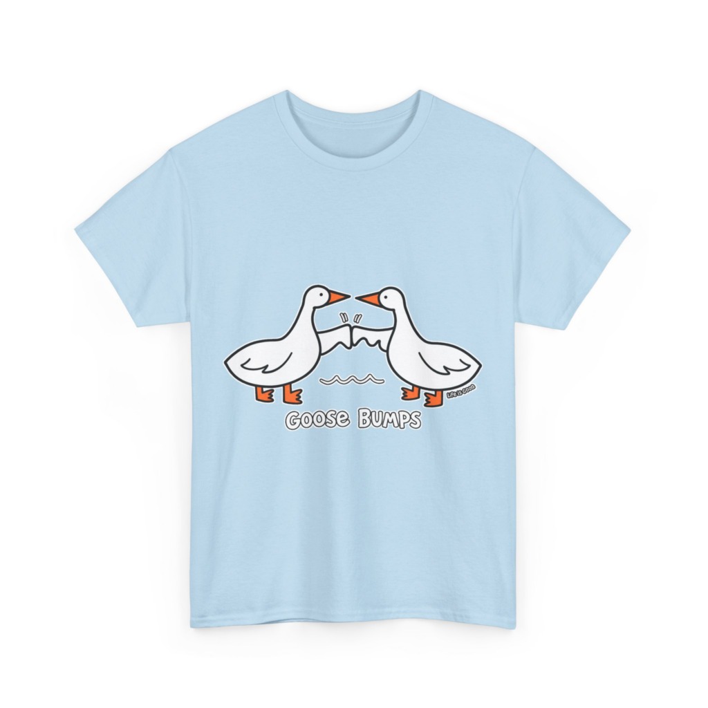 Goose Bumps Geese Graphic T-Shirt