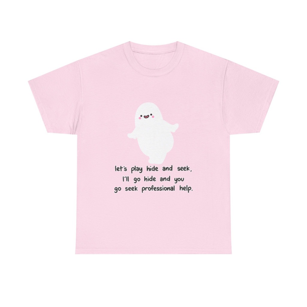 Sarcastic Ghost 'Hide & Seek' Graphic Tee
