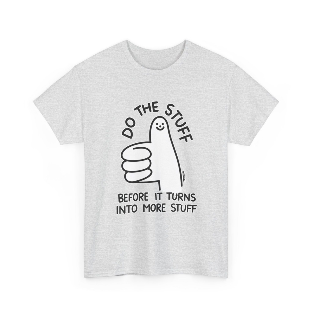 Smiley Thumbs-Up 'Do The Stuff' Graphic T-Shirt
