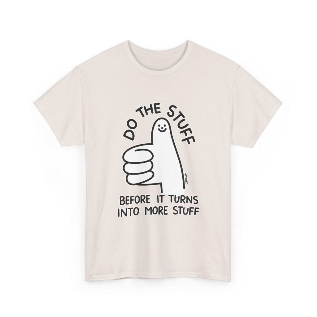 Smiley Thumbs-Up 'Do The Stuff' Graphic T-Shirt