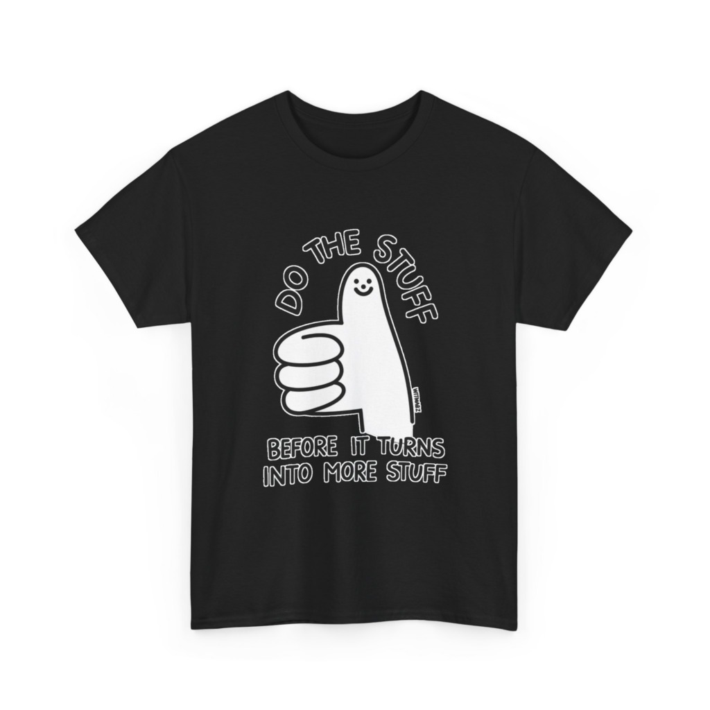 Smiley Thumbs-Up 'Do The Stuff' Graphic T-Shirt