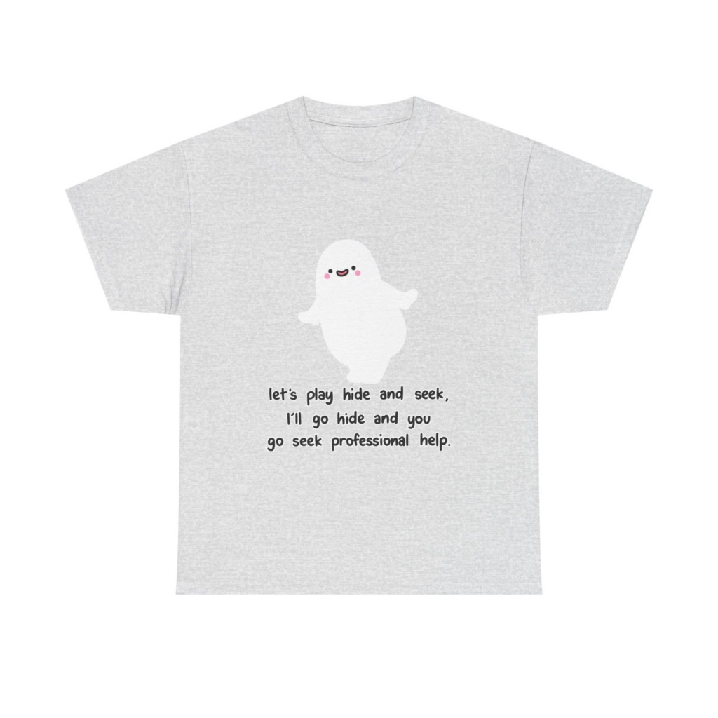 Sarcastic Ghost 'Hide & Seek' Graphic Tee