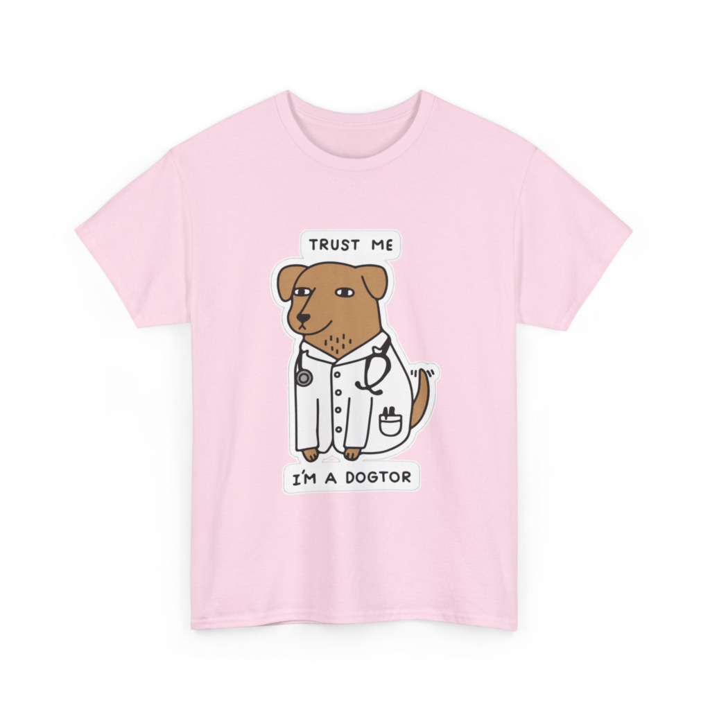 Trust Me I'm a Dogtor Cartoon Graphic Tee