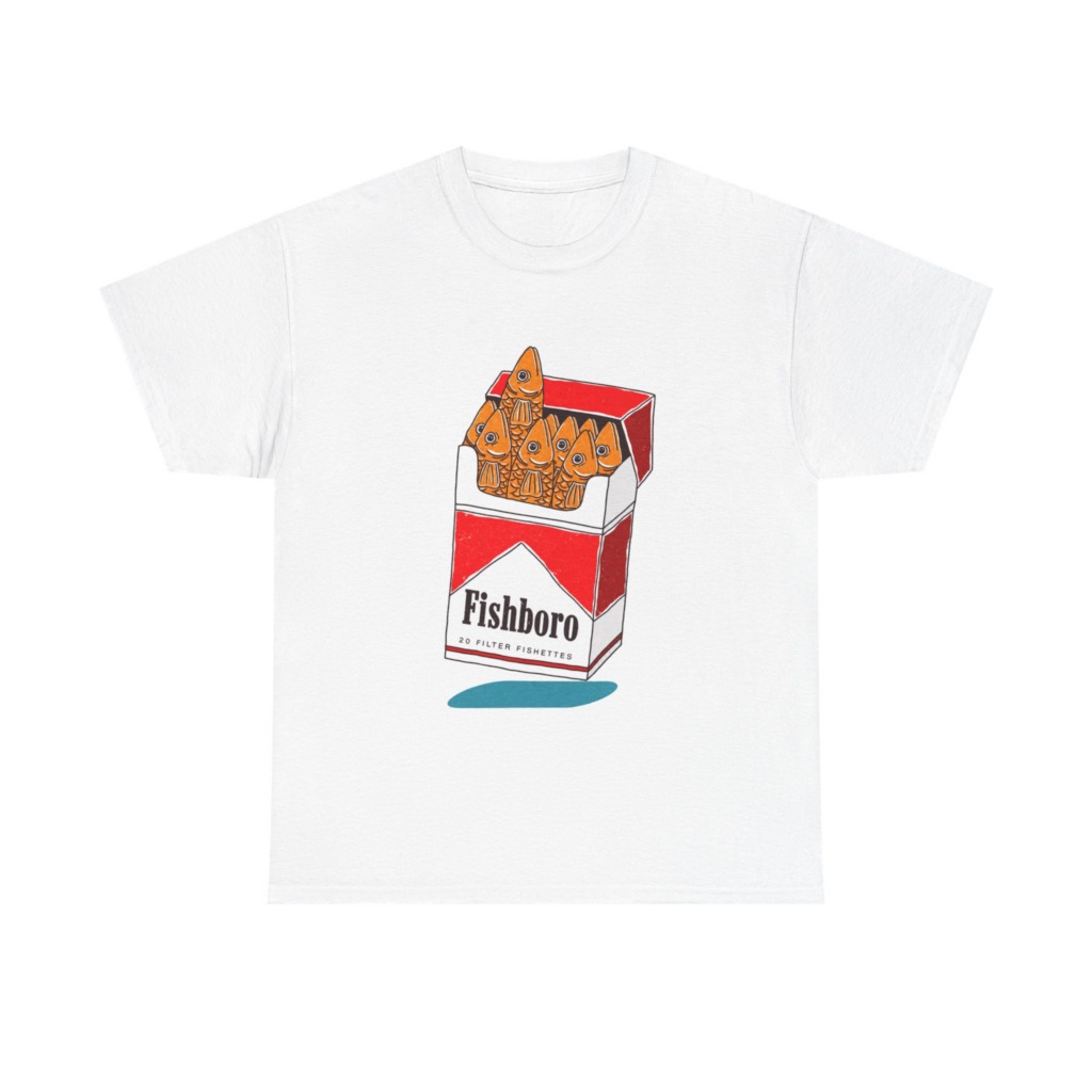 Graphic T-Shirt: Fishboro Pack with Fishettes Design