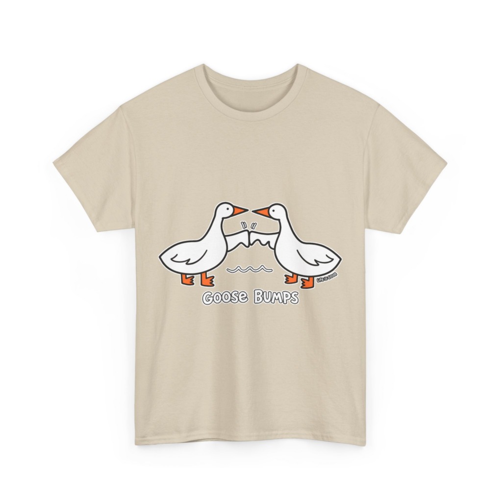 Goose Bumps Geese Graphic T-Shirt