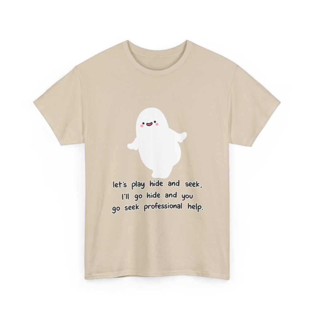 Sarcastic Ghost 'Hide & Seek' Graphic Tee