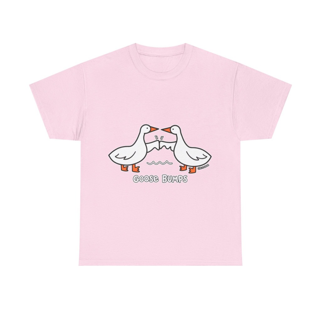 Goose Bumps Geese Graphic T-Shirt