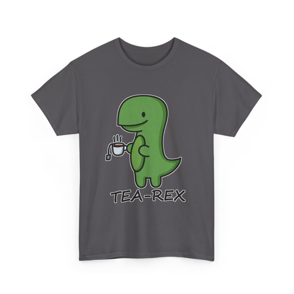 T-Shirt: Cute Tea-Rex Dinosaur Graphic Print
