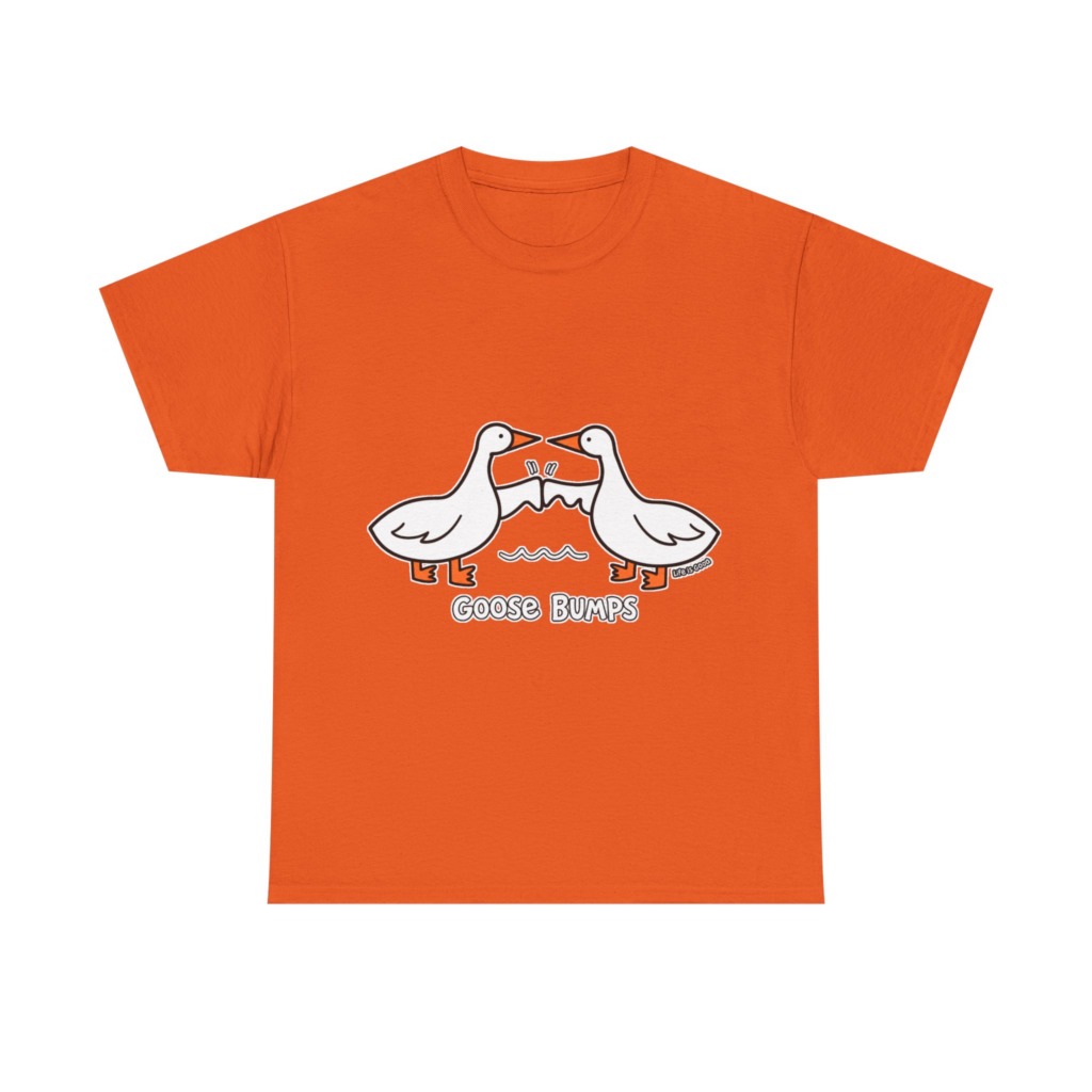 Goose Bumps Geese Graphic T-Shirt