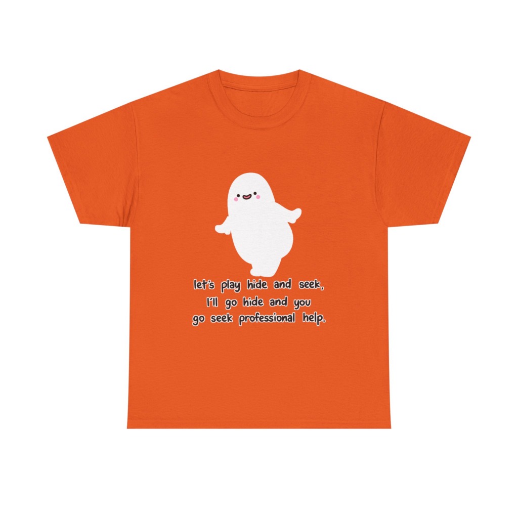 Sarcastic Ghost 'Hide & Seek' Graphic Tee