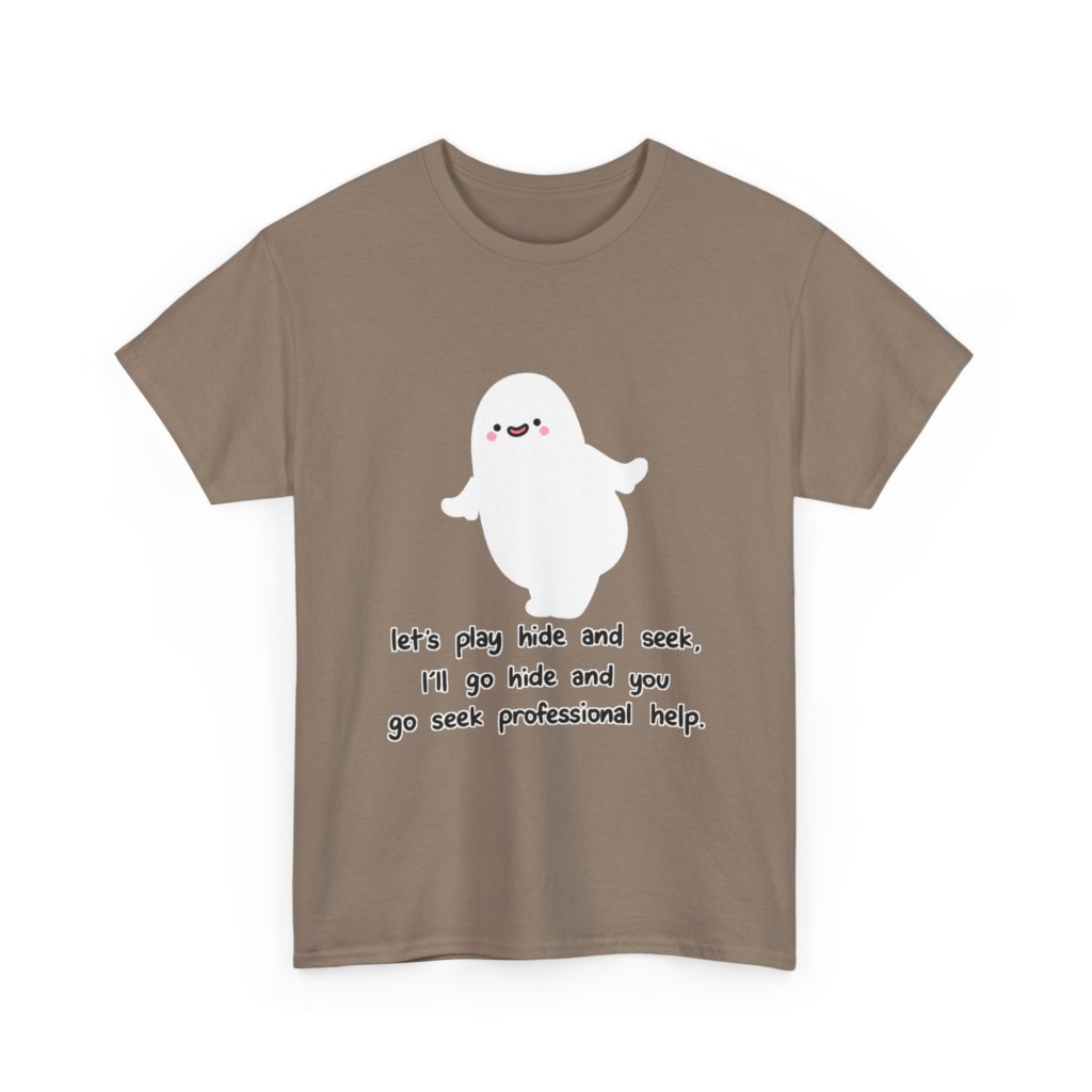 Sarcastic Ghost 'Hide & Seek' Graphic Tee