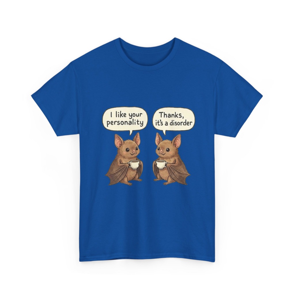 T-Shirt: Bats with Coffee Personality Disorder