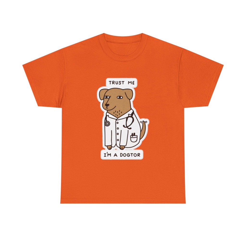Trust Me I'm a Dogtor Cartoon Graphic Tee