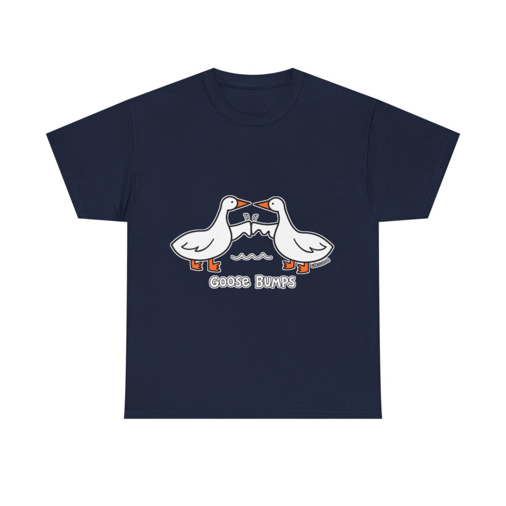 Goose Bumps Geese Graphic T-Shirt