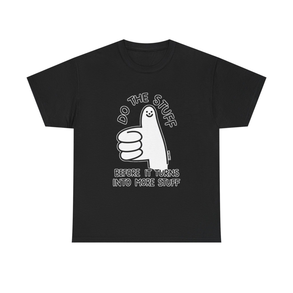Smiley Thumbs-Up 'Do The Stuff' Graphic T-Shirt