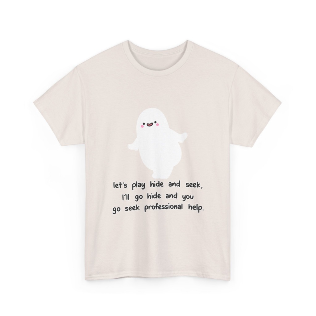 Sarcastic Ghost 'Hide & Seek' Graphic Tee