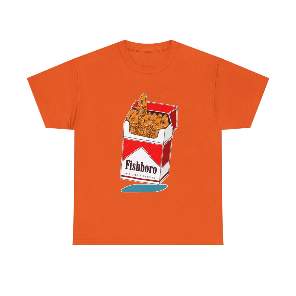 Graphic T-Shirt: Fishboro Pack with Fishettes Design