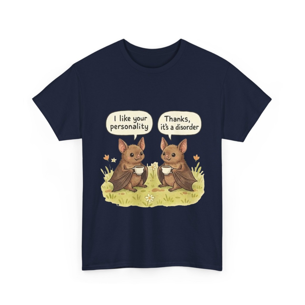 T-Shirt: Bats Personality Disorder Coffee Quote