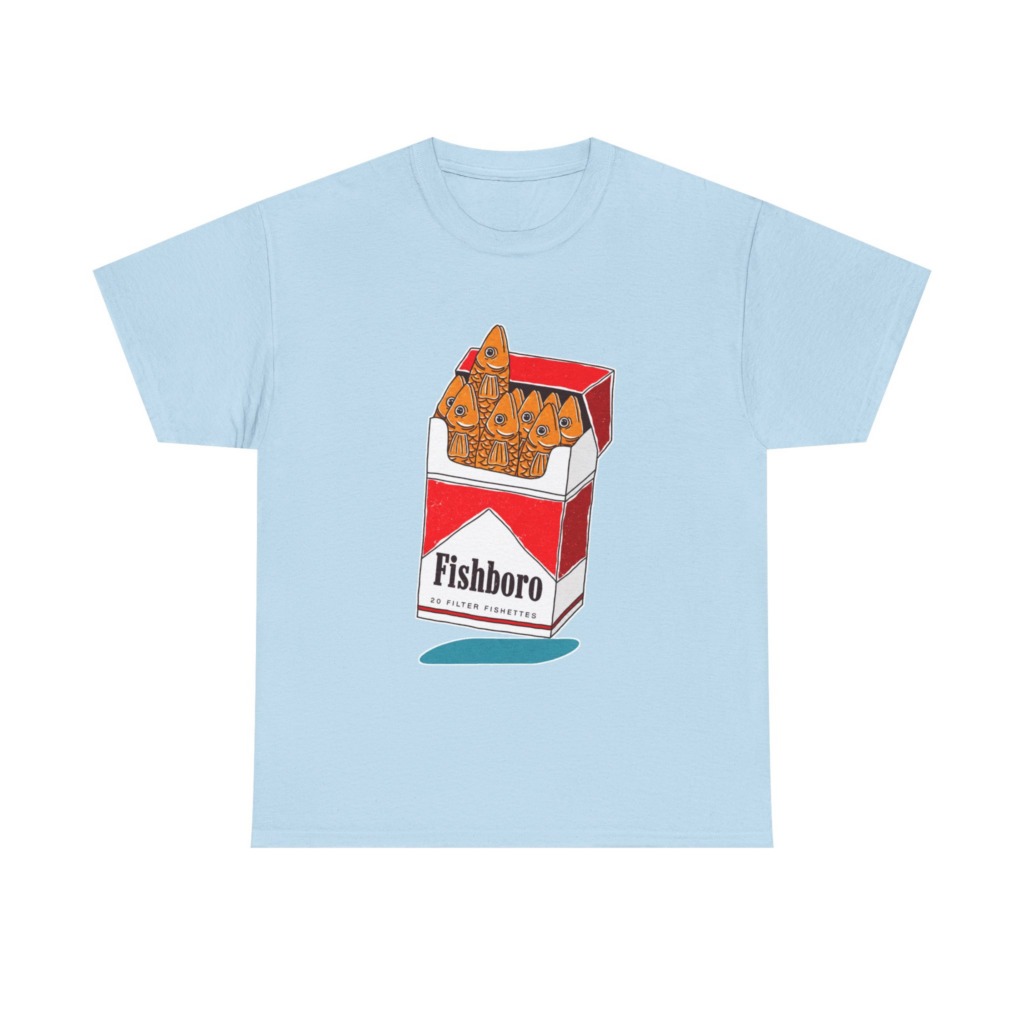 Graphic T-Shirt: Fishboro Pack with Fishettes Design