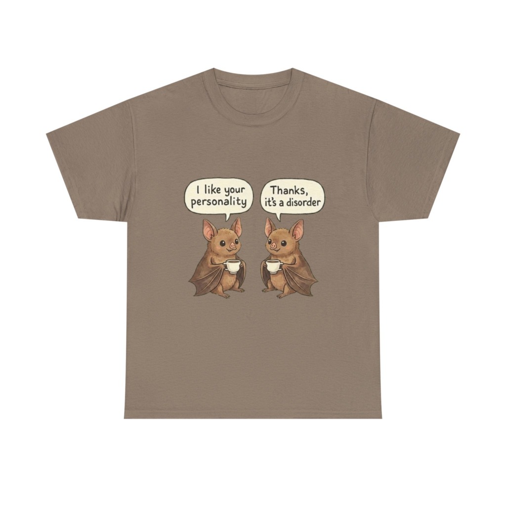 T-Shirt: Bats with Coffee Personality Disorder