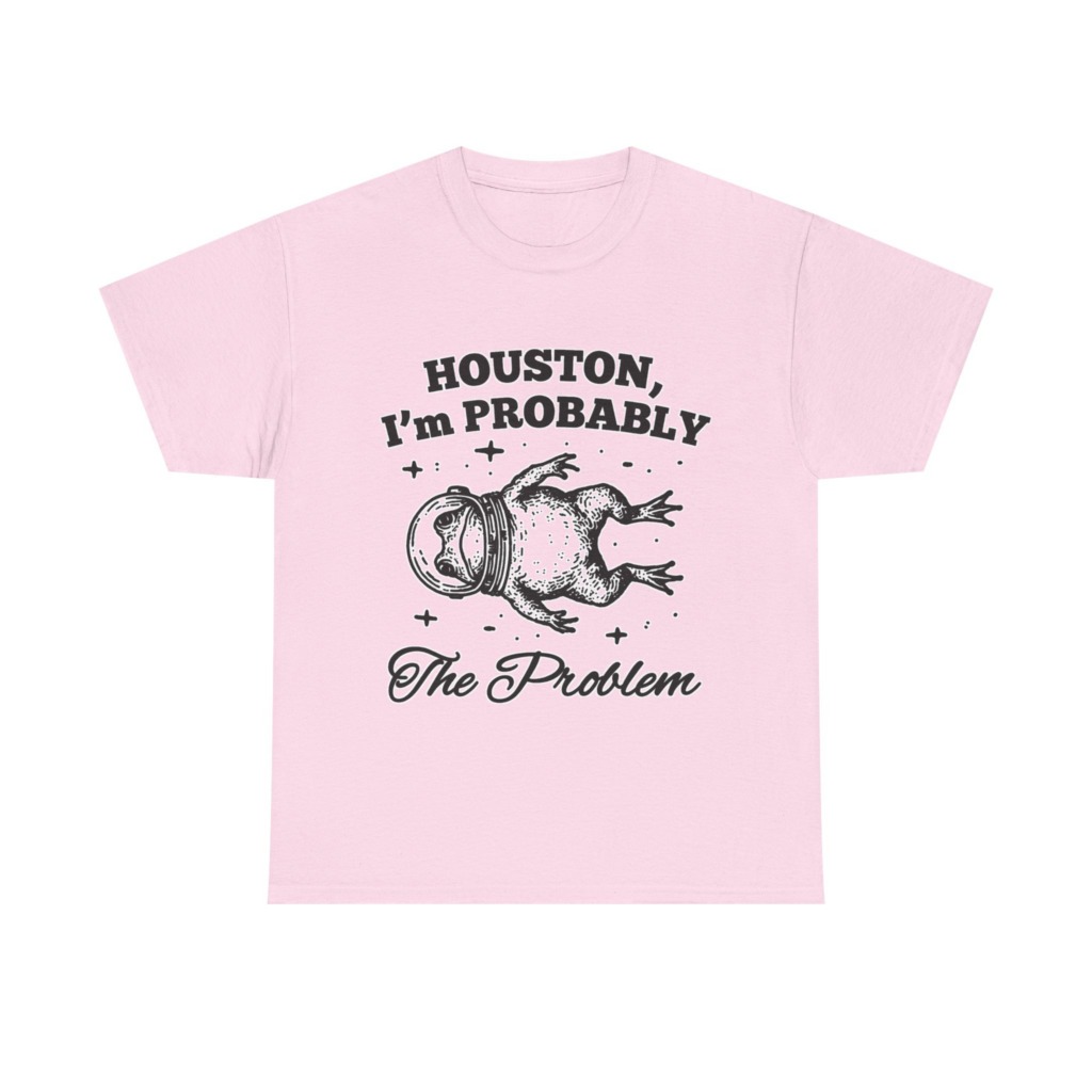 Astronaut Frog T-Shirt: Houston, I'm Probably The Problem