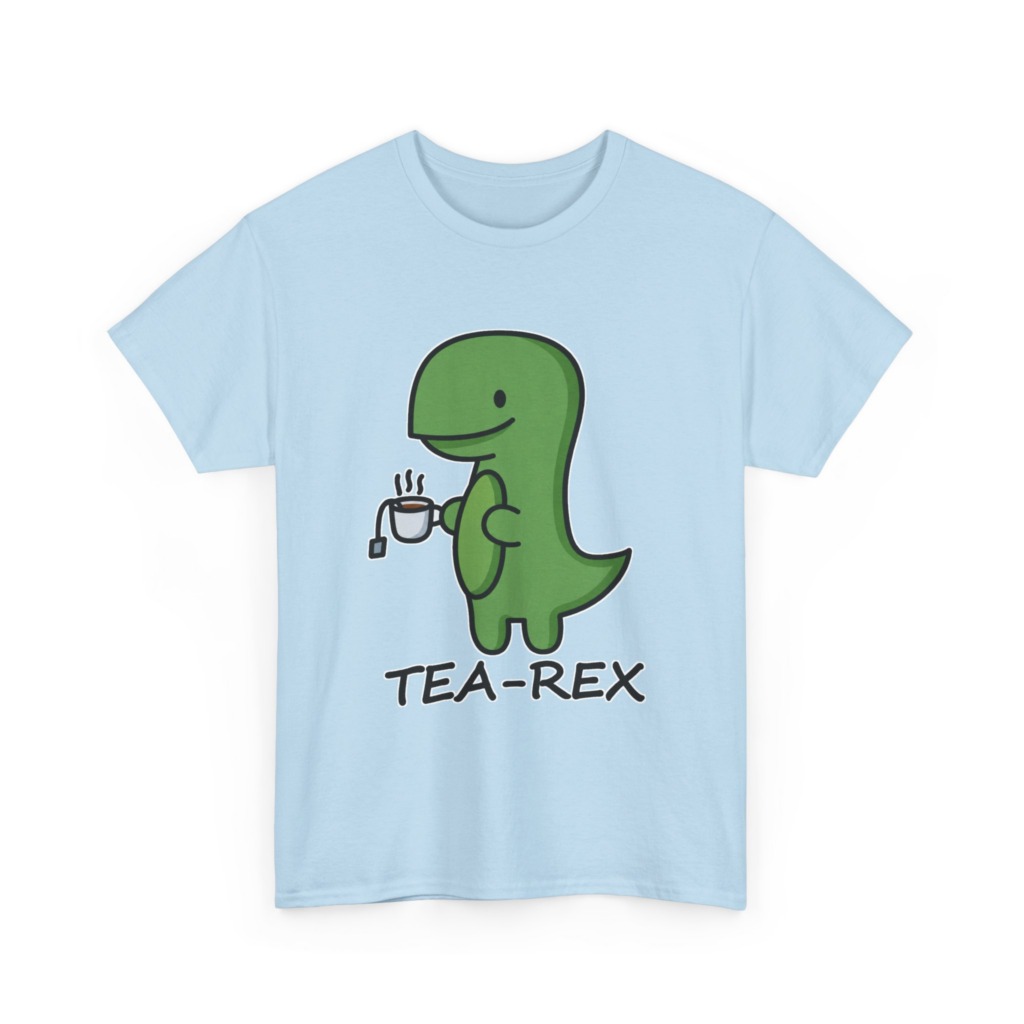 T-Shirt: Cute Tea-Rex Dinosaur Graphic Print