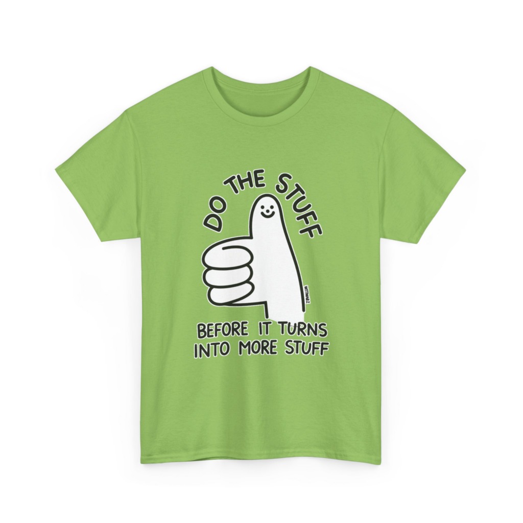 Smiley Thumbs-Up 'Do The Stuff' Graphic T-Shirt