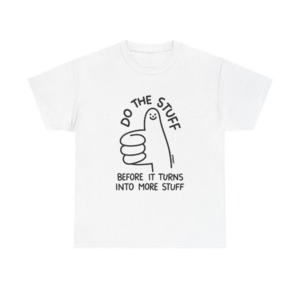 Smiley Thumbs-Up 'Do The Stuff' Graphic T-Shirt