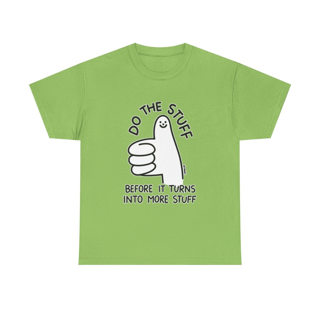 Smiley Thumbs-Up 'Do The Stuff' Graphic T-Shirt