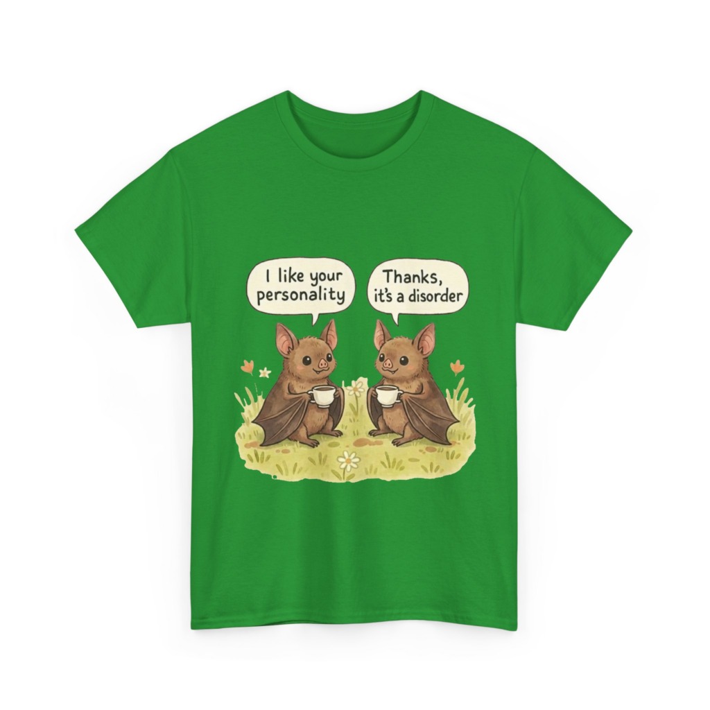 T-Shirt: Bats Personality Disorder Coffee Quote