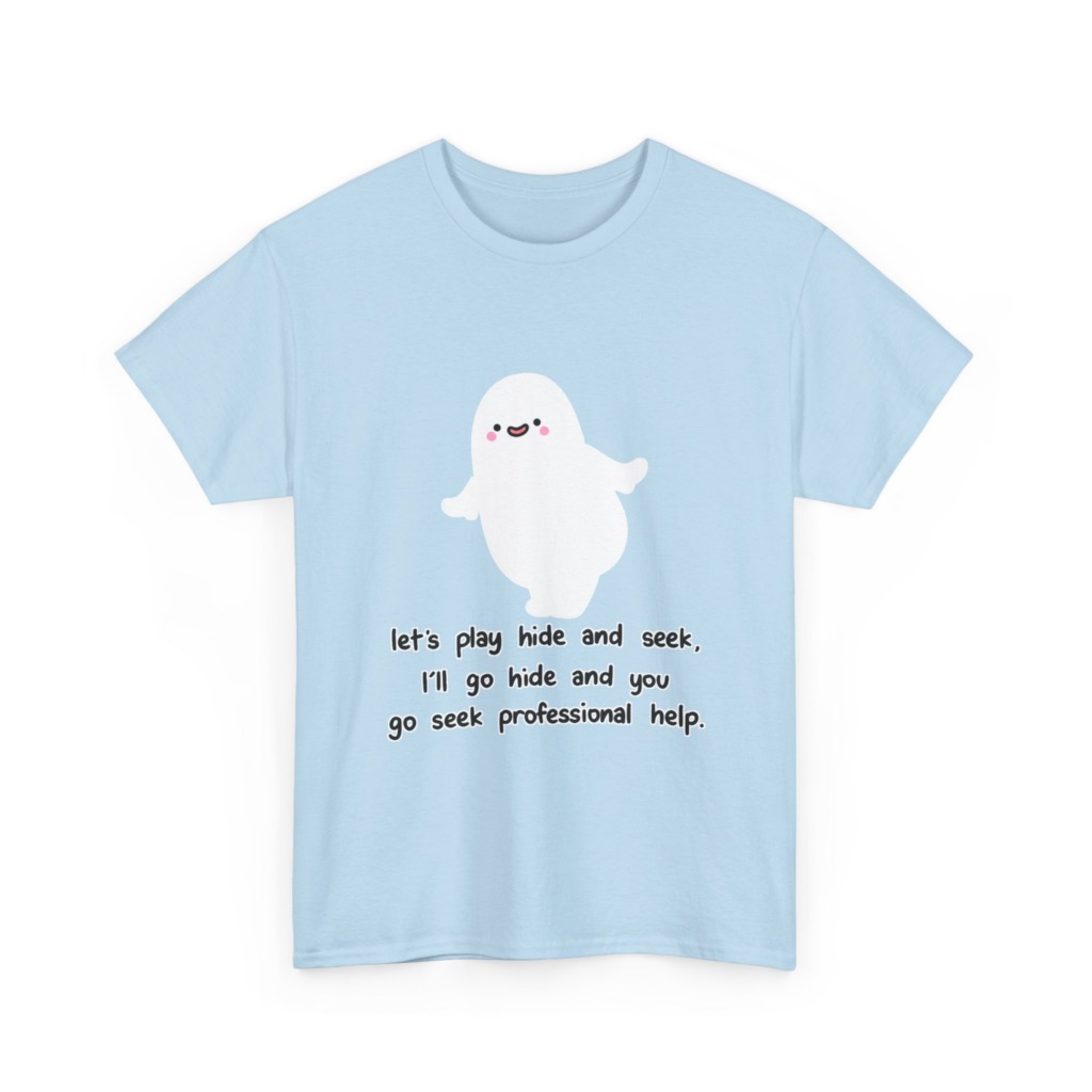 Sarcastic Ghost 'Hide & Seek' Graphic Tee