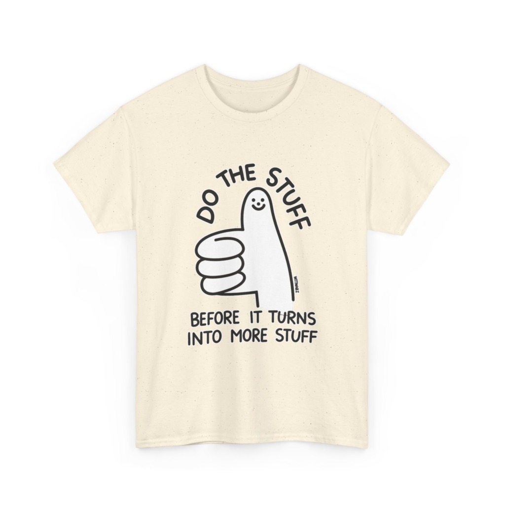 Smiley Thumbs-Up 'Do The Stuff' Graphic T-Shirt