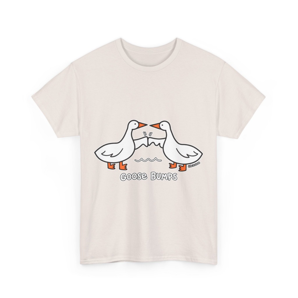 Goose Bumps Geese Graphic T-Shirt