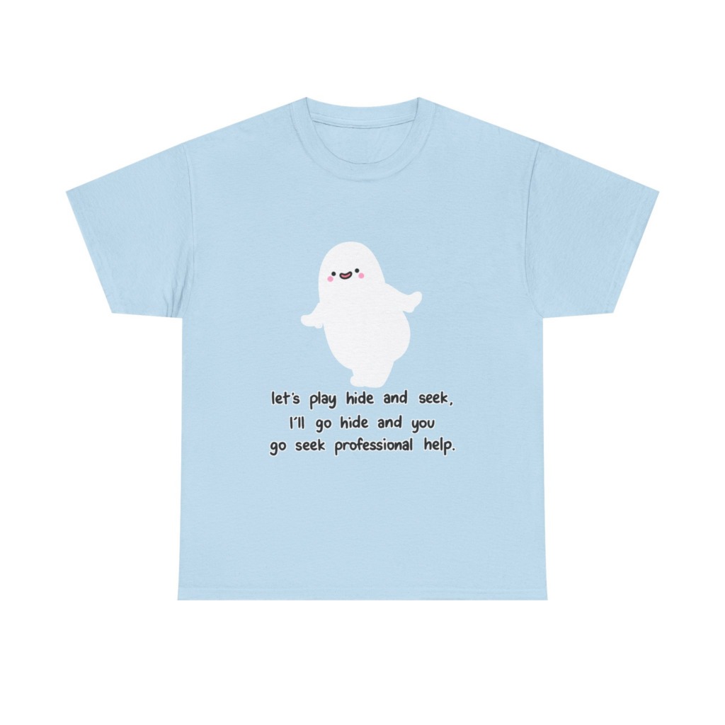 Sarcastic Ghost 'Hide & Seek' Graphic Tee