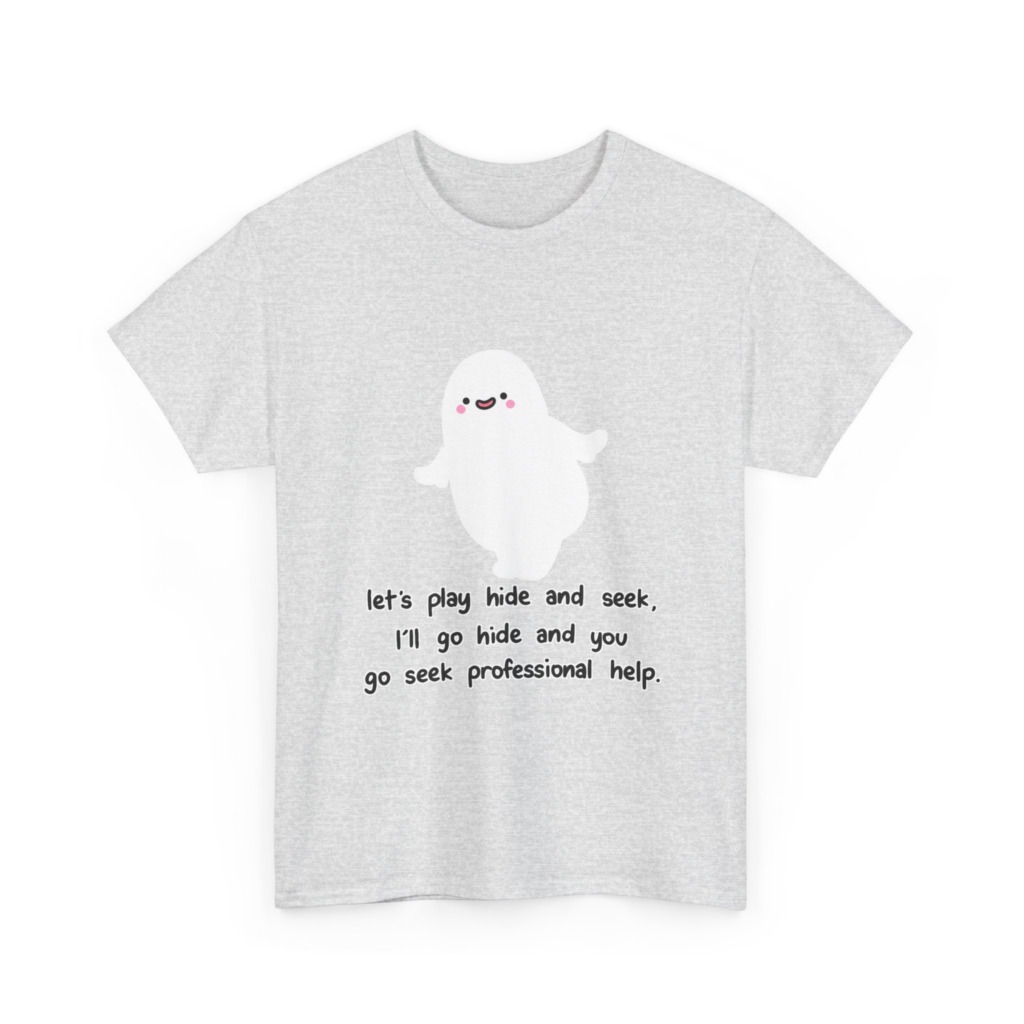 Sarcastic Ghost 'Hide & Seek' Graphic Tee