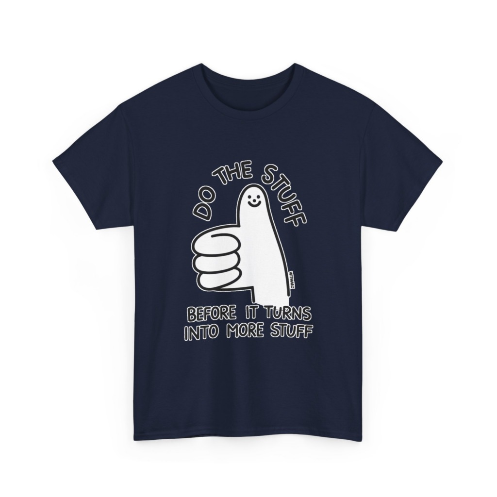Smiley Thumbs-Up 'Do The Stuff' Graphic T-Shirt