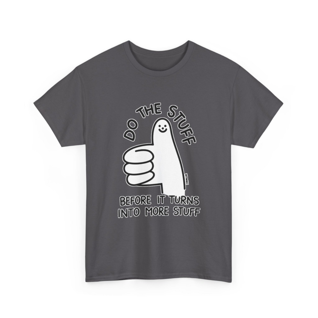 Smiley Thumbs-Up 'Do The Stuff' Graphic T-Shirt