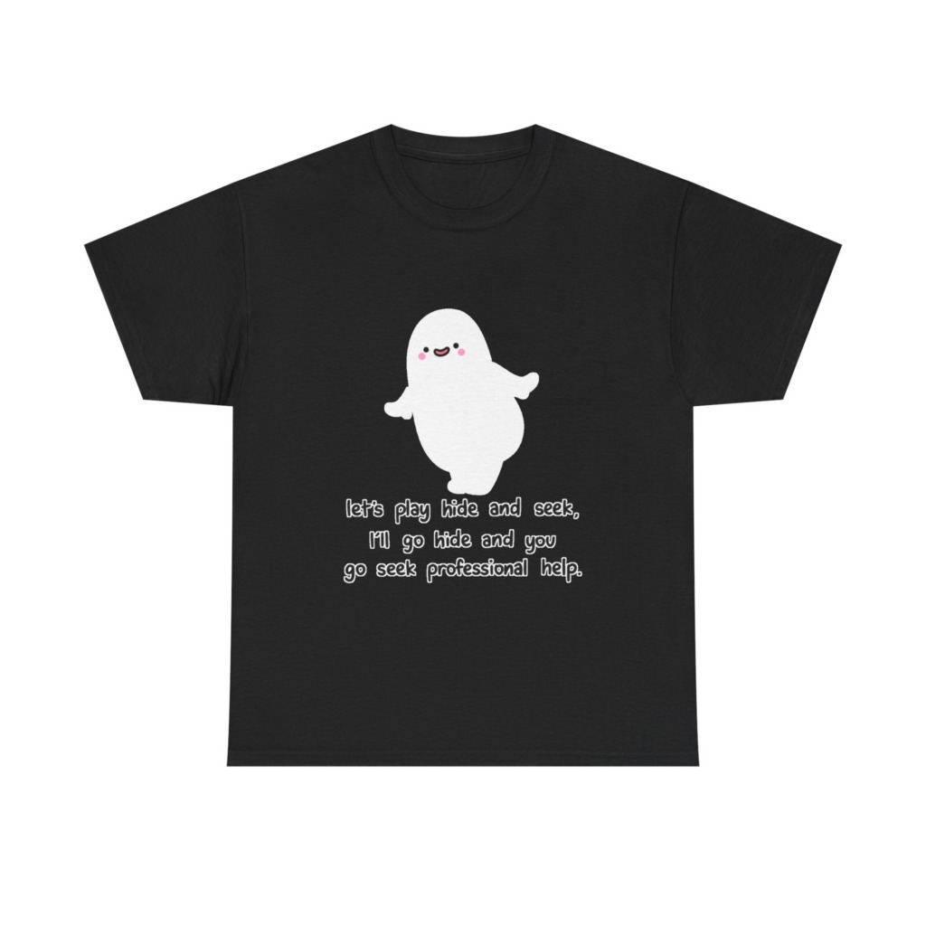 Sarcastic Ghost 'Hide & Seek' Graphic Tee
