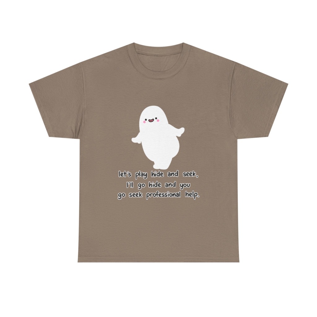 Sarcastic Ghost 'Hide & Seek' Graphic Tee