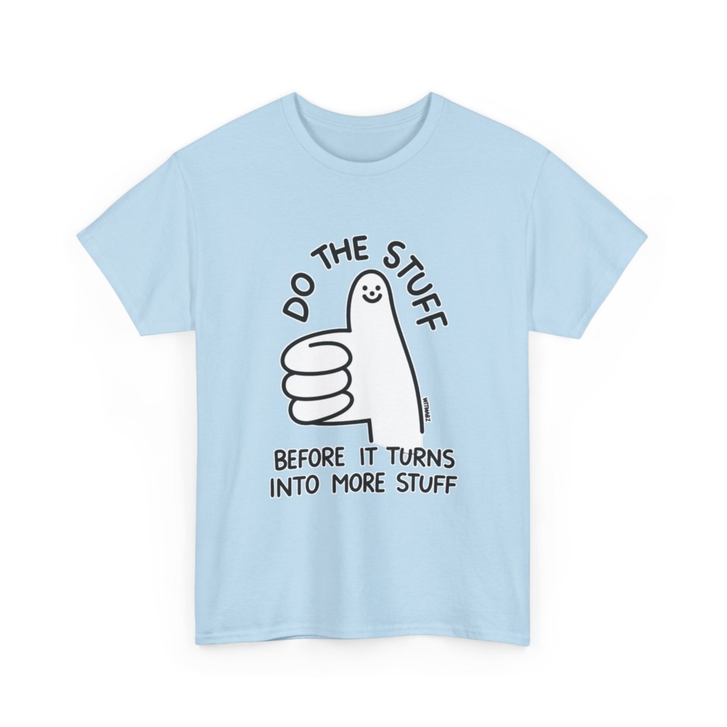 Smiley Thumbs-Up 'Do The Stuff' Graphic T-Shirt