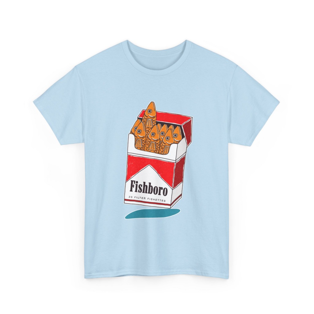 Graphic T-Shirt: Fishboro Pack with Fishettes Design