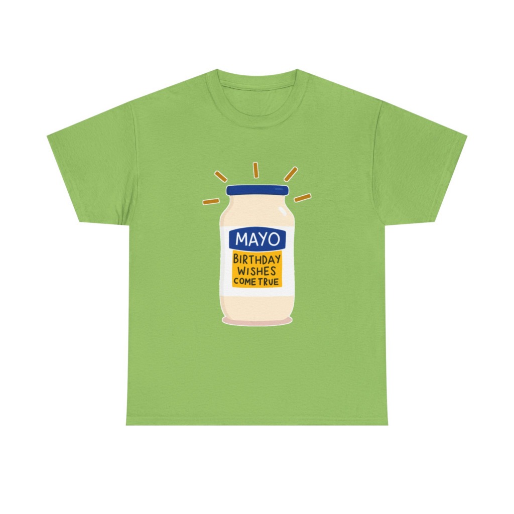 Mayo Birthday Wishes Jar Graphic T-Shirt