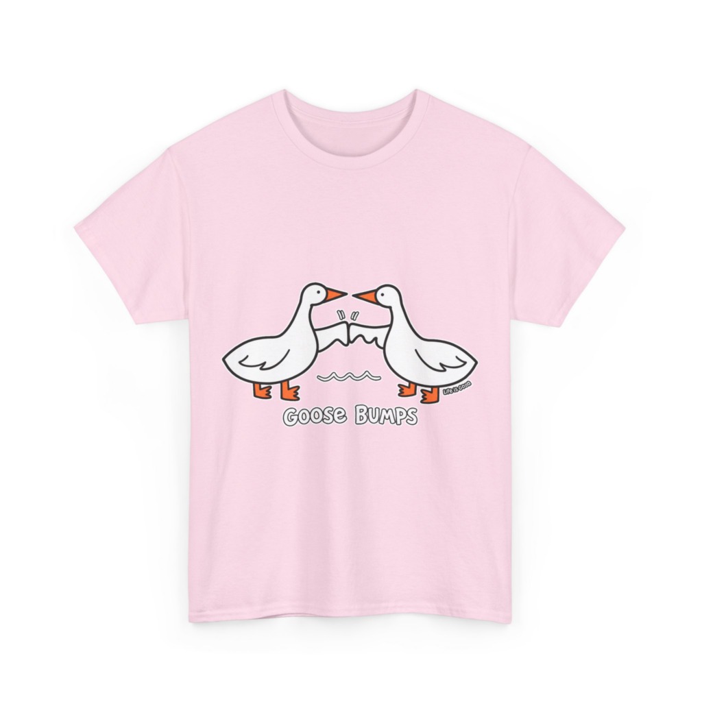 Goose Bumps Geese Graphic T-Shirt